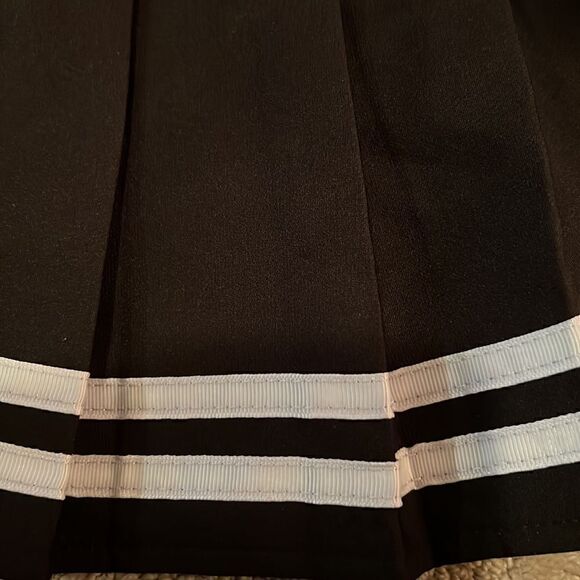 Navy Blue & White Teen Skater Skirt - Picture 6 of 6
